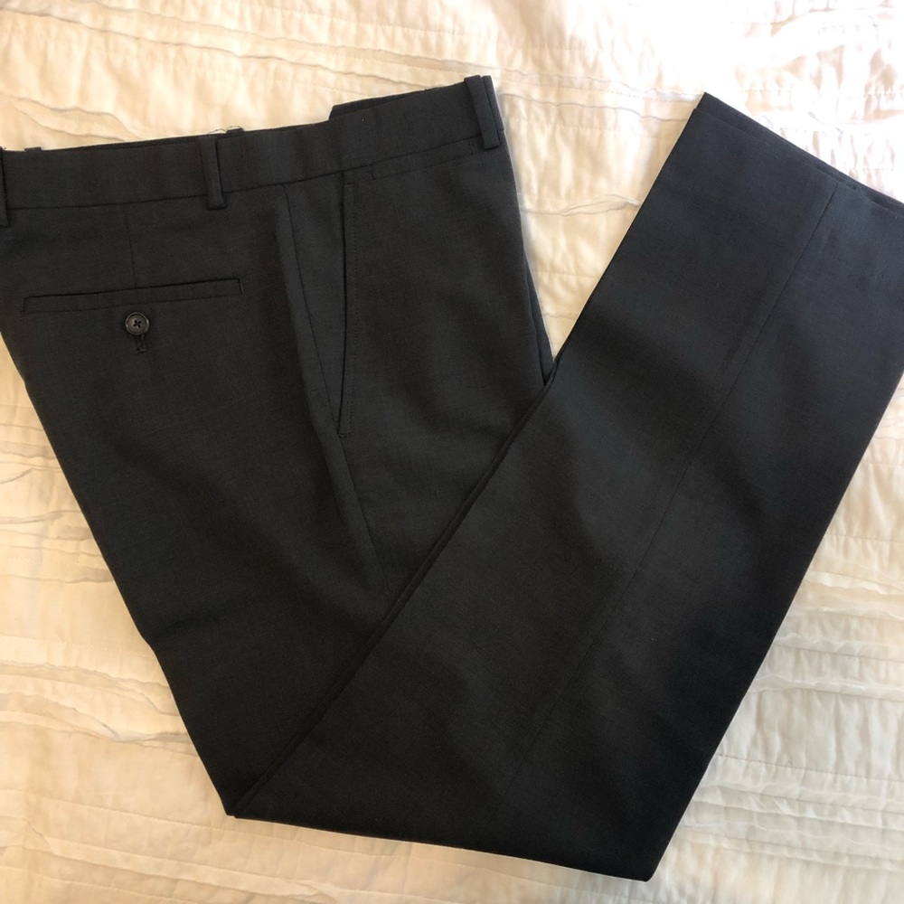 Perfect Theory Suit Pants- Dark Grey- Size 30